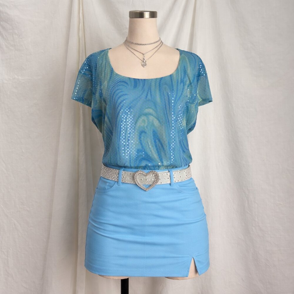 Y2K Sequin Top